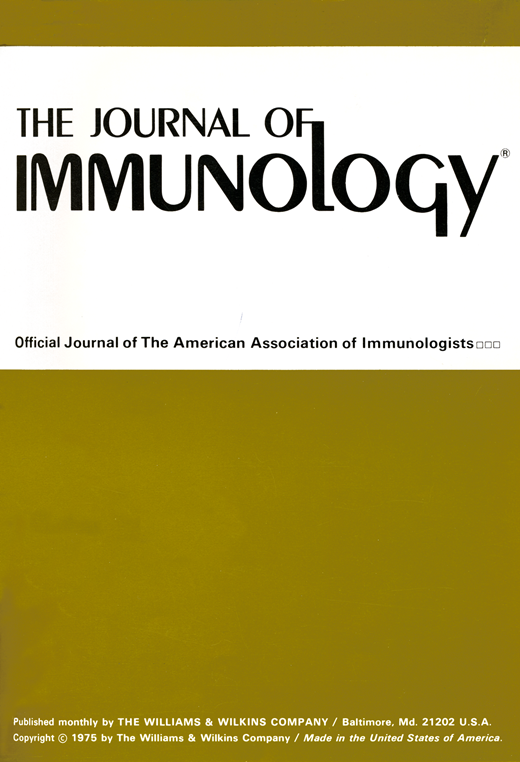 The Journal of Immunology Cover Image for Volume 120, Issue 3