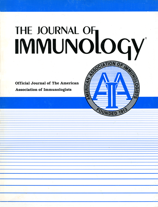 The Journal of Immunology Cover Image for Volume 144, Issue 2